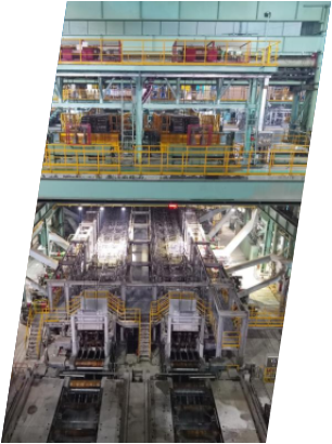 煉鋼、連鑄板塊